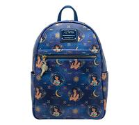 Loungefly Disney Aladdin und Jasmin Doppelriemen Schultertasche Geldbörse