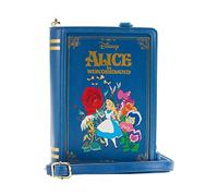 Loungefly Disney Alice im Wunderland Classic Boos Convertible Crossbody/Rucksack, Blau