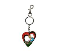 Loungefly Disney Alice im Wunderland Krocket Schlüsselanhänger, Mehrfarbig/Meereswellen (Ocean Tides), Einheitsgröße