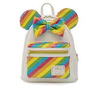 Loungefly Disney by Loungefly Rucksack Sequin Rainbow Minnie LF-WDBK1659