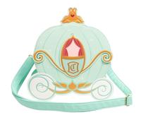 Loungefly Disney Cinderella Reversible Pumpkin Carriage Crossbody Purse