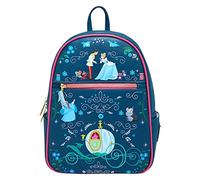 Loungefly Disney Cinderella Storybook Mini-Rucksack, mehrfarbig, Einheitsgröße, bunt, One size