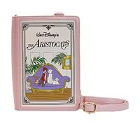 Loungefly Disney Convertible Crossbody Bag The Aristocats Classic Book Nue Rosa One Size