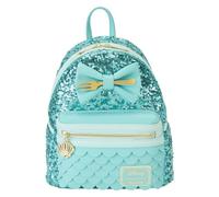 Loungefly Disney The Little Mermaid Sequins Collection Mini-Backpack - Disney Princesses - Amazon-Exklusiv - Niedliche Sammeltasche - Geschenkidee - Offizielle Handelswaren - Für Jungen, Mädchen