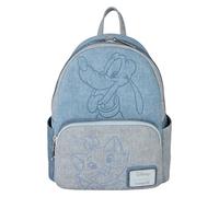 Loungefly Mini Rucksack Disney Dogs & Cats Faux Denim