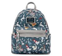 Loungefly Disney Dogs Mini-Rucksack Handtasche Allover-Print Lady Tramp Dalmatiner