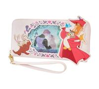 Loungefly Disney Dornröschen Prinzessin Lentikular Wristlet Geldbörse, Mehrfarbig/Meereswellen (Ocean Tides), Einheitsgröße, Geldbörse