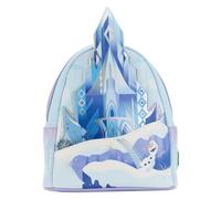 Loungefly Disney Frozen Princess Elsa Castle Mini Rucksack, blau, Einheitsgröße, Casual