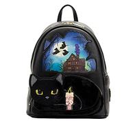 Loungefly Disney Hocus Pocus Binx Pocket Womens Double Strap Shoulder Bag Purse, One Size