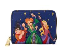 Loungefly Disney Hocus Pocus Sanderson Sisters Night Sky Zip Around Wallet