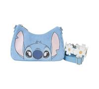 Loungefly Disney Lilo And Stitch Springtime Stitch Daisy Handle Crossbody Bag, blau, Einheitsgröße