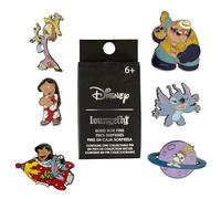 Loungefly Disney Lilo & Stich - Weltraumabenteuer - Blind Emaille Pin Kauf - Disney: Lilo & Stitch Emaille-Pins - niedliche Brosche zum Sammeln - für Rucksäcke & Taschen - Geschenkidee