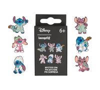 Loungefly Disney Lilo & Stitch Angel in Pyjamas Blind Box Enamel Pin | Offizielles Cartoon/Animation Merch - Pin Anstecker in Blind Box für Rucksack und Jacke - Überraschungsgeschenk für Sammler
