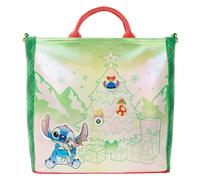 Loungefly Disney Lilo & Stitch Holiday Tote Pin Trader Crossbody Bag 1 Stk.