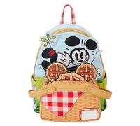 Loungefly Disney Mickey and Friends Picknickkorb Mini Rucksack mit Münztasche