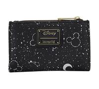 Loungefly Disney Mickey Constellation All Over Print Glow in the Dark Flap Wallet