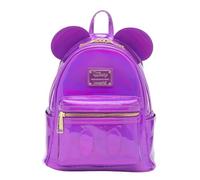 Loungefly Disney Mickey Mouse Holographic Series Damen-Rucksack, Amethyst, Mehrfarbig, Einheitsgröße, Wdbk3233