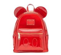 Loungefly Disney Mickey Mouse Holographic Series Damen-Rucksack, Rubinrot, Mehrfarbig, Einheitsgröße, Wdbk3193