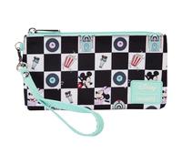 Loungefly Disney Mickey und Minnie Date Night Diner AOP Nylon Wristlet