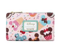 Loungefly Disney Mickey und Minnie Maus S igkeiten-Geldb rse mit Klappe