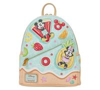 Loungefly Disney: Mickey und Minnie - verstellbare Schultergurte - Strandspaß Mini-Rucksack - ideal für Kinder & Erwachsene - Sammeltaschen
