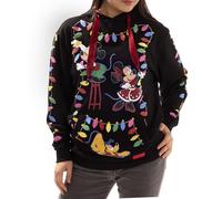 Loungefly Disney Mickey's Light Up Decorations Kapuzen-Sweatshirt, Größe M
