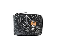Mickey Mouse Loungefly - Spider Minnie Geldbörse schwarz weiß orange