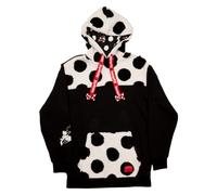 LOUNGEFLY Disney Minnie Rocks the Dots Sherpa-Kapuzenpullover, Unisex, Größe XXL