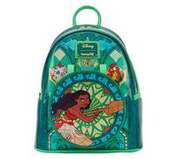 Loungefly Disney: Moana Stained Glass Collection Mini Backpack - Disney Princesses - Amazon-Exklusiv - Niedliche Sammeltasche - Geschenkidee - Offizielle Handelswaren - Für Jungen, Mädchen
