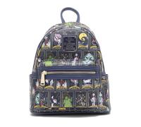 Loungefly Disney Nightmare Before Christmas Allover Print Tarot-Damen-Rucksack, Mehrfarbig, Wdbk2065