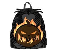 Loungefly Disney Nightmare Before Christmas Jack Pumpkin Glow Head Mini Rucksack, Mehrfarbig/Meereswellen (Ocean Tides), Einheitsgröße