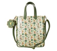 Loungefly Disney Peter Pan Tinker Bell Clover All-Over Print Tote Bag With Coin Bag 1 Stk.