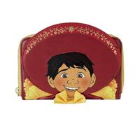 Loungefly Disney Pixar Coco Miguel Cosplay Geldbörse mit Reißverschluss, Schwarz, Geldbörse