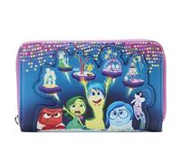 Loungefly Disney Pixar Geldbörse mit Reißverschluss auf der Innenseite nach außen
