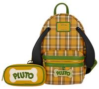 Loungefly Disney Pluto 95th Anniversary Plaid Sling Crossbody Bag with Coin Bag 1 Stk.