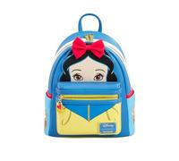 Loungefly Disney Schneewittchen und die sieben Zwerge Cosplay Damen Doppelriemen Schultertasche Geldbörse, Blau, Medium
