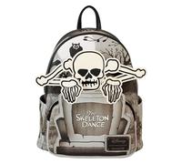 Loungefly Disney Skelett Dance Damen Schultertasche mit Doppelriemen, Mehrfarbig/Meereswellen (Ocean Tides), Einheitsgröße, Mini-Rucksack