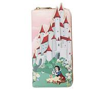 Loungefly Disney Snow White Castle Scene Geldbörse mit Reißverschluss, Einheitsgröße, Geldbörse mit Reißverschluss