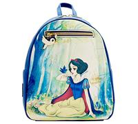 Loungefly - Disney - Snow White im Wald - Mini-Rucksack Purse mit Bluebird-Charm, mehrfarbig, 36