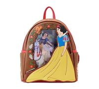 Loungefly Disney Snow White Linsenraster-Serie Mini-Rucksack, Mehrfarbig/Meereswellen (Ocean Tides), Einheitsgröße, Mini