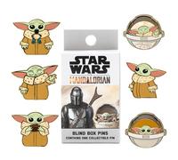 Loungefly - Disney - Star Wars - The Mandalorian - Grogu (The Child, Baby Yoda) - Blind Enamel Pin Purchase - The Mandalorian Emaille-Nadeln - Niedliche Brosche Zum Sammeln - Für Rucksäcke & Taschen