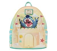 Loungefly Disney Stitch Sandcastle Beach Surprise Mini-Rucksack, Mehrfarbig, Standard, Rucksack