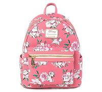 Loungefly Disney The Aristocats Marie Pink Floral Allover-Print Mini Fashion Handbag Backpack WDBK1287