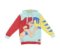 Loungefly Disney The Little Mermaid 35th Anniversary Ariel and FLOUNDER Unisex Hoodie Medium