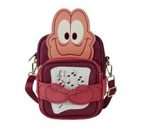 Loungefly Disney The Little Mermaid 35th Anniversary Sebastian Crossbuddies Bag, Rot, Onesize, Rot, Onesize, rot, one size, Schultergurt