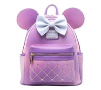 Loungefly Disney The Minnie Mouse Classic Series Damen Rucksack - Lavender Haze, Mehrfarbig, Einheitsgröße, Wdbk3189