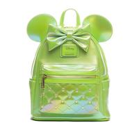 Loungefly Disney The Minnie Mouse Classic Series Damen-Rucksack, Smaragd Irisierend