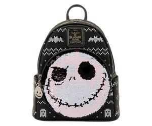 Loungefly Disney The Nightmare Before Christmas Jack Skellington Reversible Sequins Mini Backpack 1 Stk.
