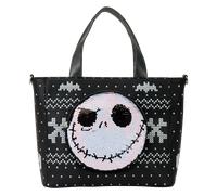 Loungefly Disney The Nightmare Before Christmas Jack Skellington Reversible Sequins Tote Crossbody Bag with Coin Bag 1 Stk.