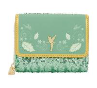 Loungefly Disney Tinker Bell Holiday Dreifach-Geldbörse, Glöckchen, offizielles Produkt